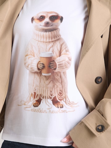 T-shirt EINSTEIN & NEWTON en blanc