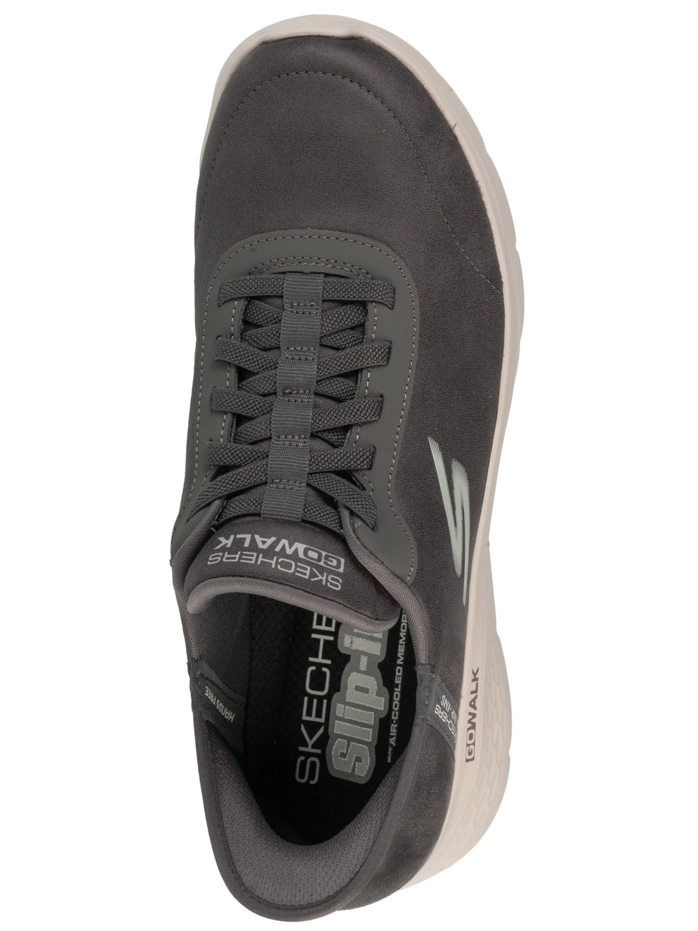 Baskets basses 'Skechers Slip-Ins: GO Walk Flex - Smooth Motion' SKECHERS en gris