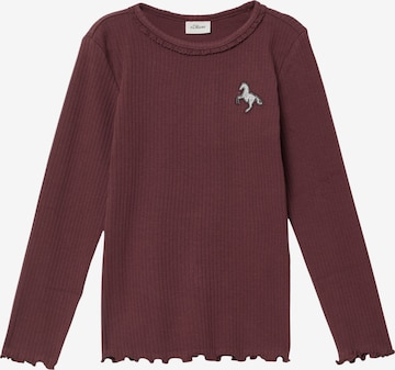 s.Oliver Shirt in Rot: Vorderseite