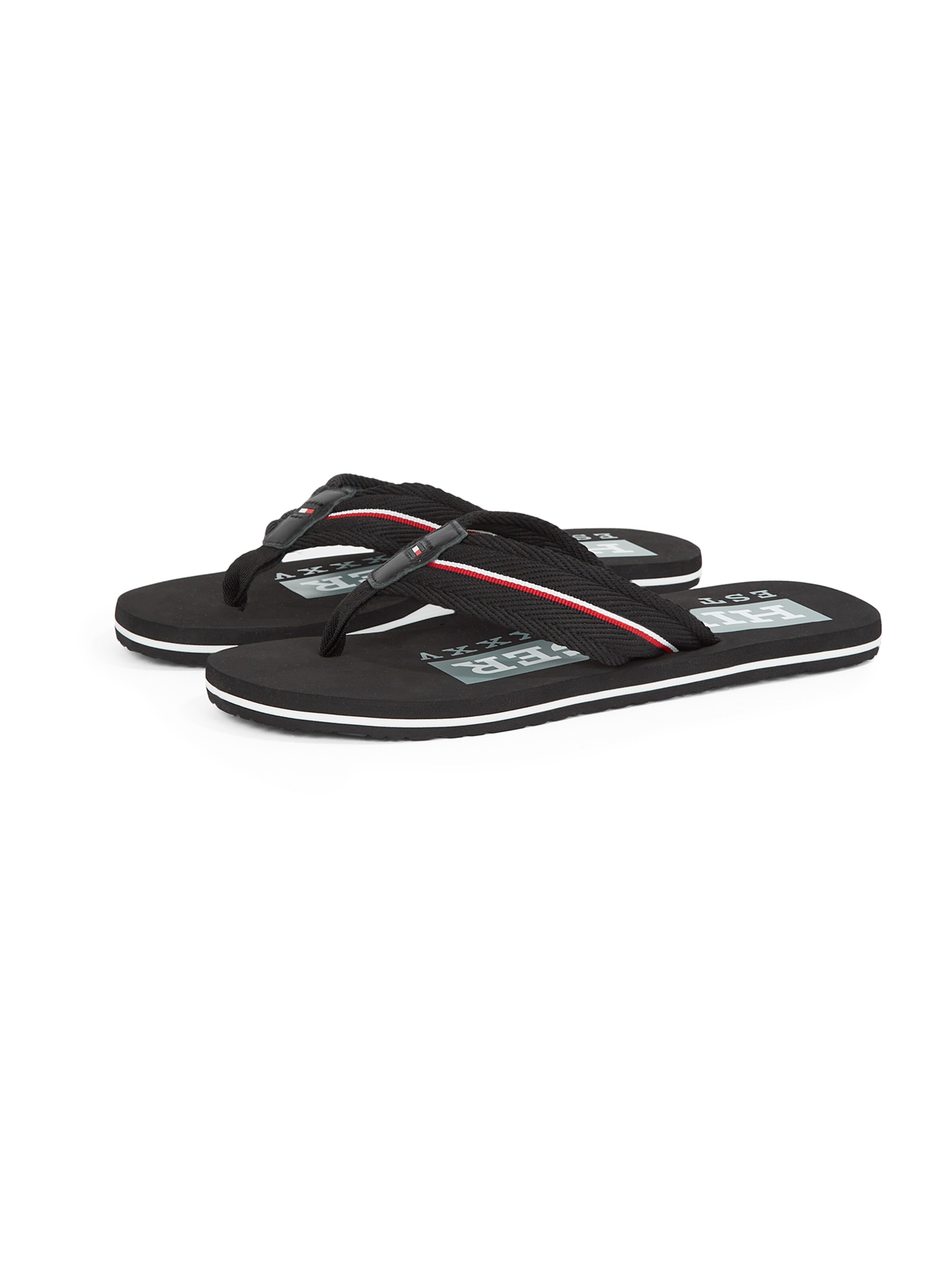 TOMMY HILFIGER Varvastossut värissä musta