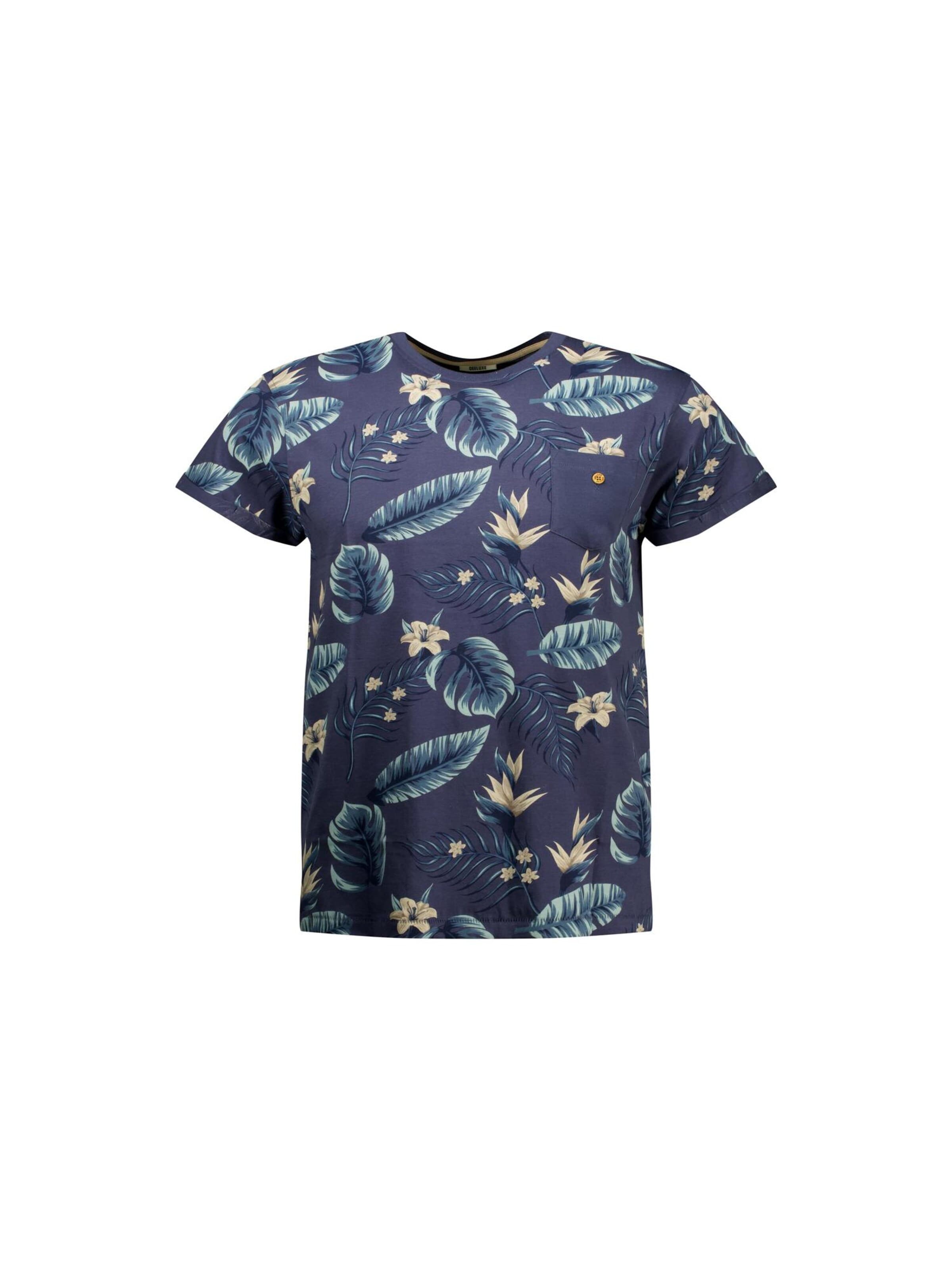 Deeluxe Shirt in Blauw: voorkant