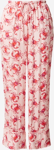 Hunkemöller Pajama Pants in Pink: front