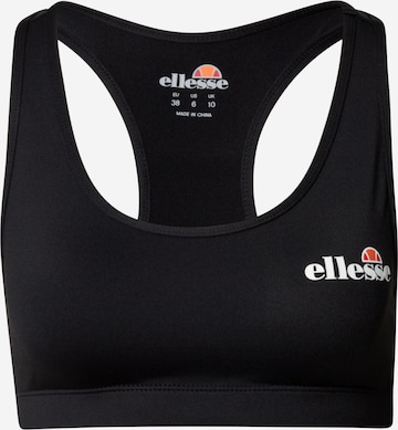 ELLESSE Regular Sport bh 'Sostino' in Zwart: voorkant