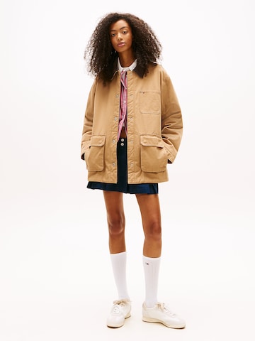 Tommy Jeans Between-Seasons Coat in Beige