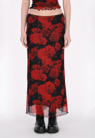 myMo ROCKS - Saia 'Fashion Look' em vermelho: frente