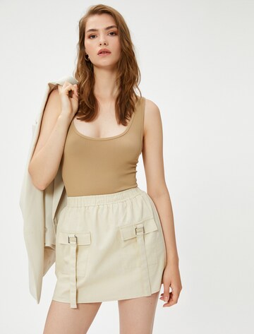 Koton Skirt in Beige