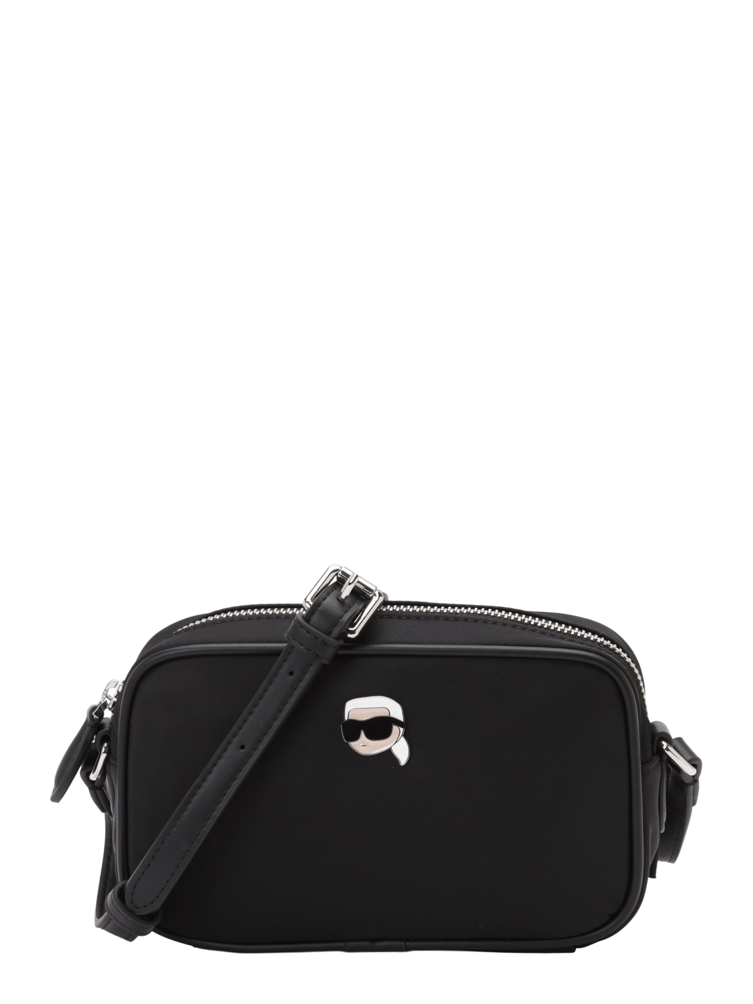 Karl Lagerfeld Taška přes rameno 'IKON' – černá: přední strana