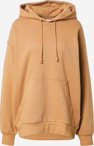 WEEKDAY Sweatshirt i beige: forside