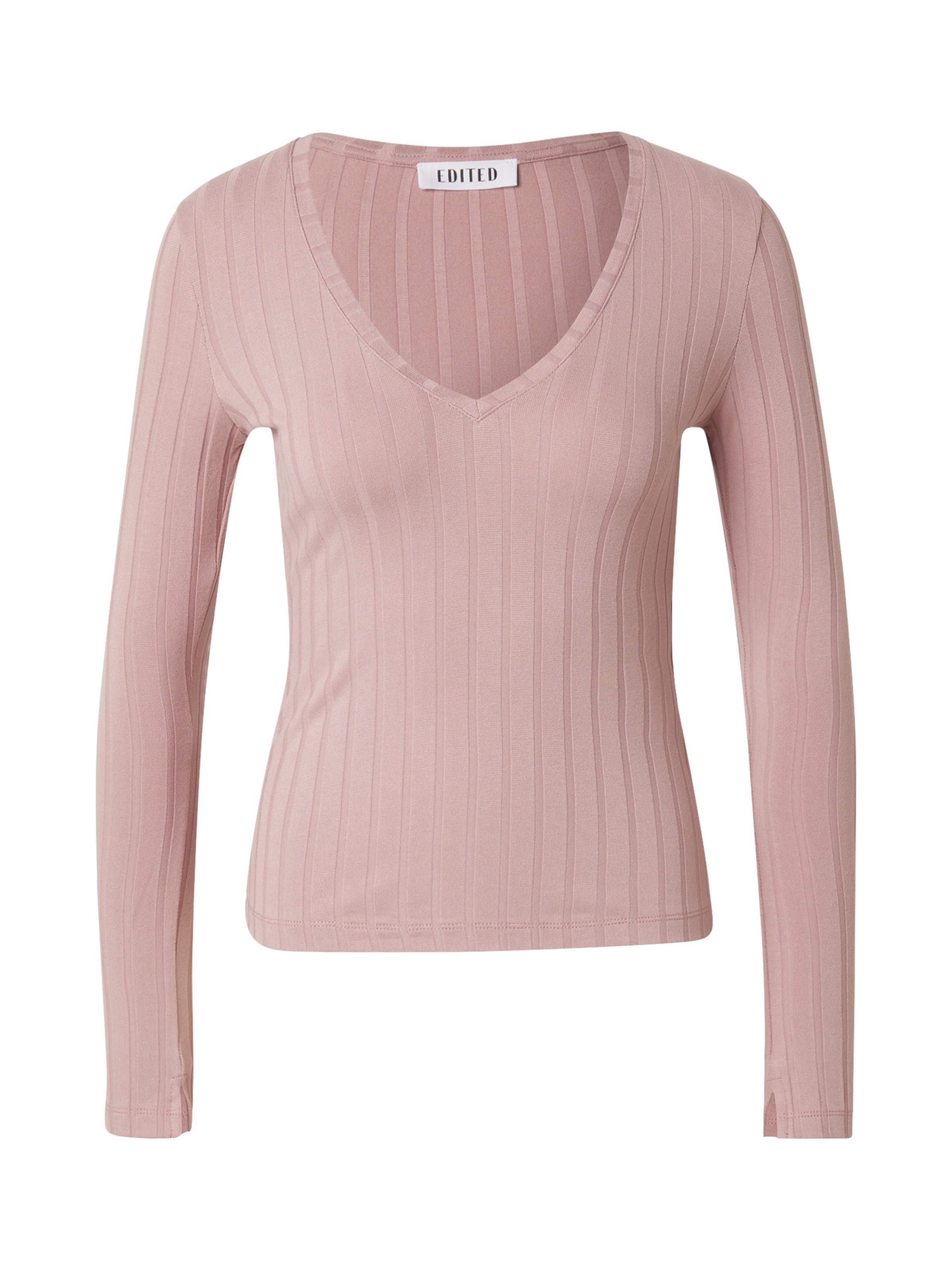 EDITED Футболка 'Elin' в Ярко-розовый: спереди