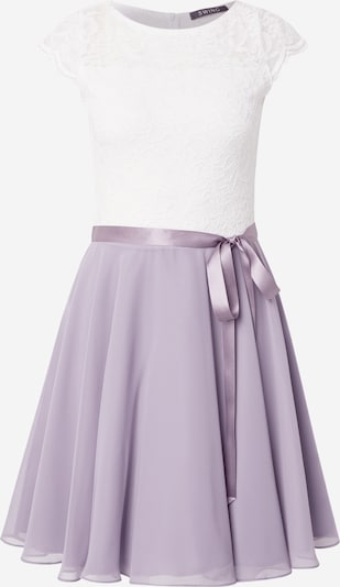 SWING Koktel haljina u sivkasto ljubičasta (mauve) / bijela, Pregled proizvoda
