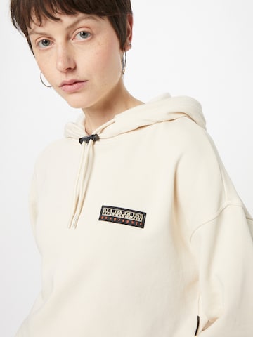 NAPAPIJRI Sweatshirt 'CENEPA' i beige