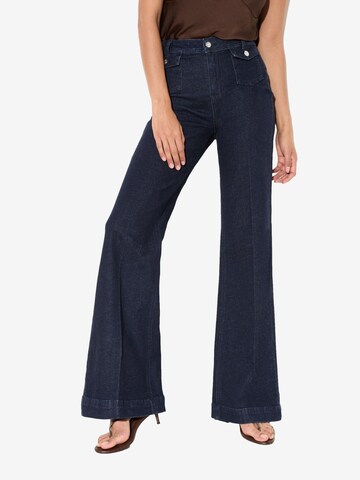 Friends Like These Расклешенный Джинсы в Синий: спереди