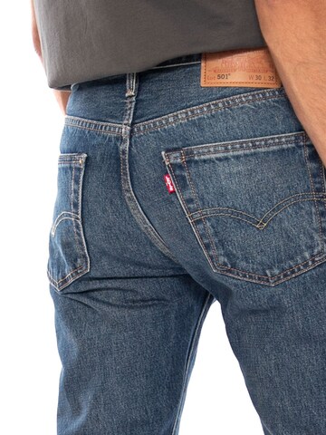 Baggy Jean 'LEVI'S® 501® ORIGINAL FOUND IN CAVE SELVEDGE DARK INDIGO' LEVI'S ® en bleu