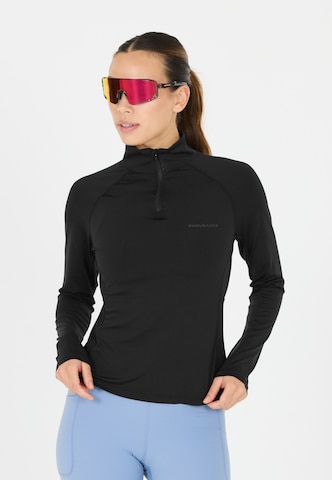 ENDURANCE Sports sweater 'Chrissie' in Black: front