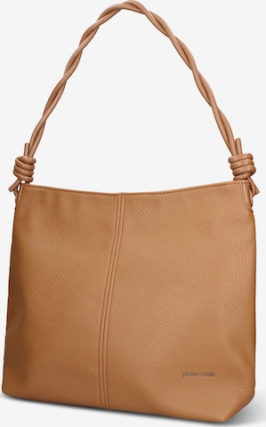 Borsa a spalla di PIERRE CARDIN in marrone: frontale