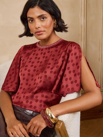 Camicia da donna di love & roses in rosso