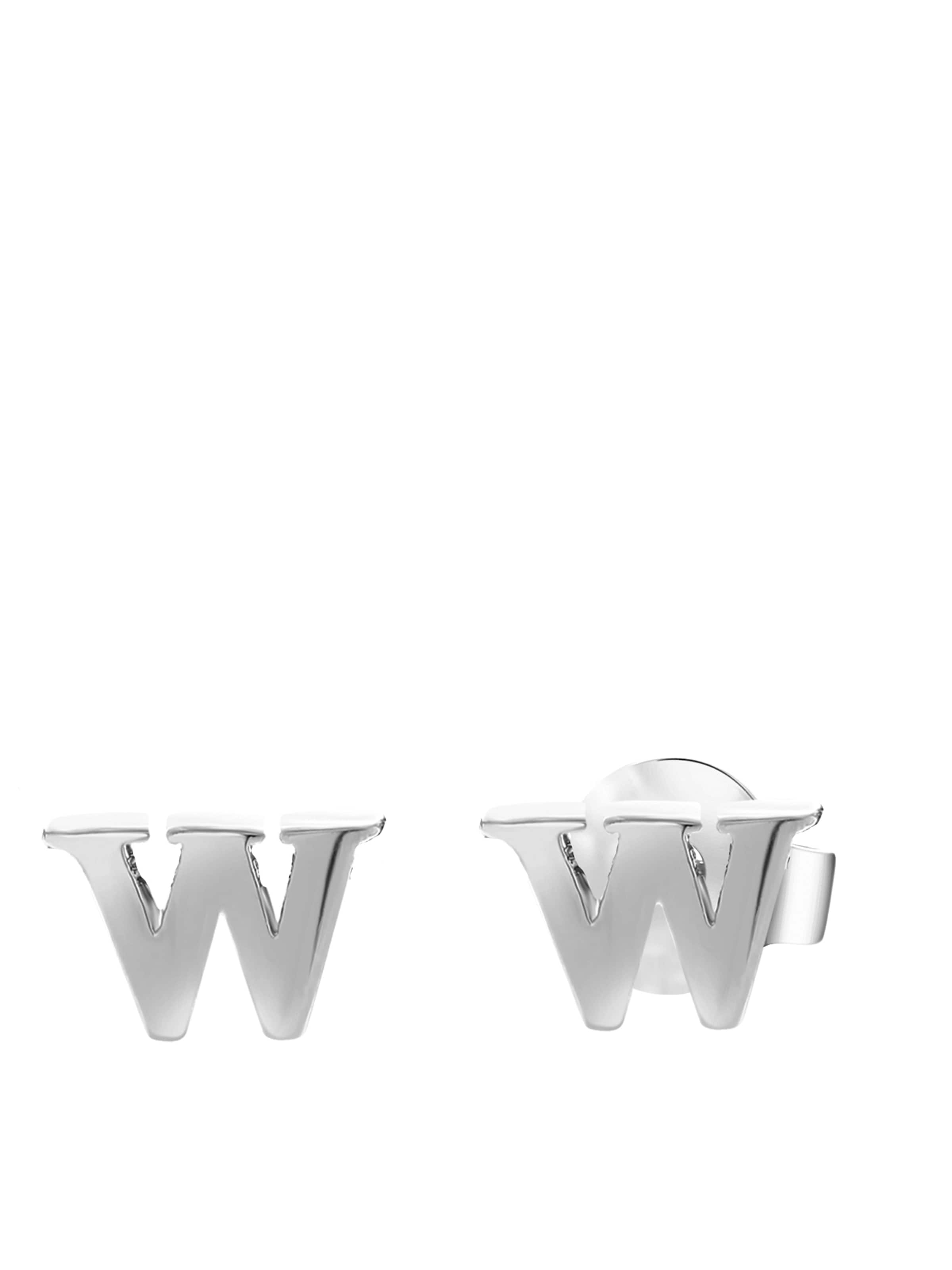 Lucardi Oorbellen in Zilver: voorkant