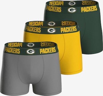 Huddle - Calzoncillo boxer 'Green Bay Packers' en Mezcla de colores: frente