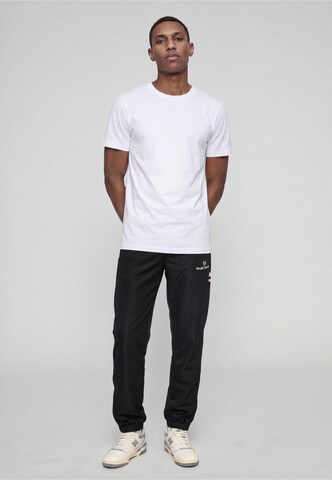 Tapered Pantaloni sportivi di Sergio Tacchini in nero: frontale