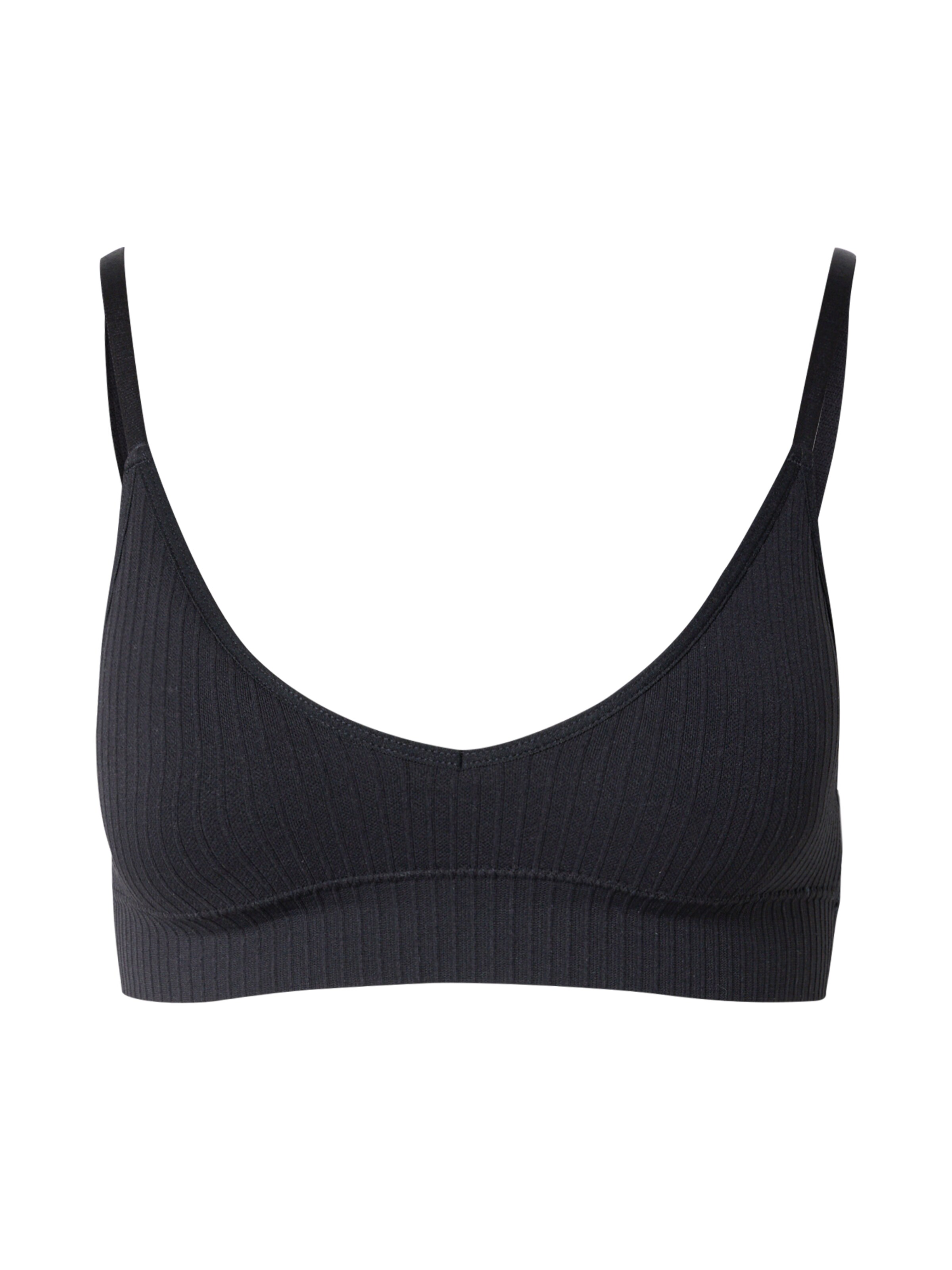 Hunkemöller Bustier Melltartó 'Dianne' - fekete: elől