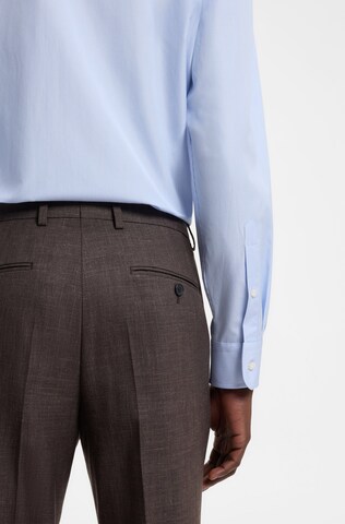 BOSS Regular fit Button Up Shirt in Blue