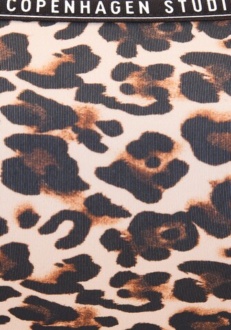 Copenhagen Studios Bandeau Bikinitop in Bruin