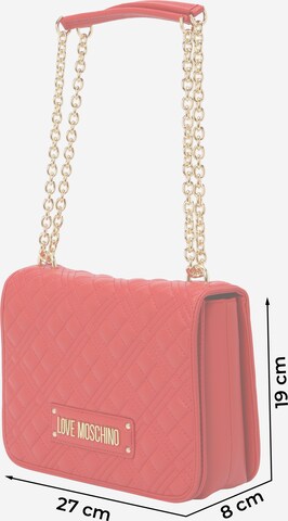 Love Moschino Shoulder bag in Red