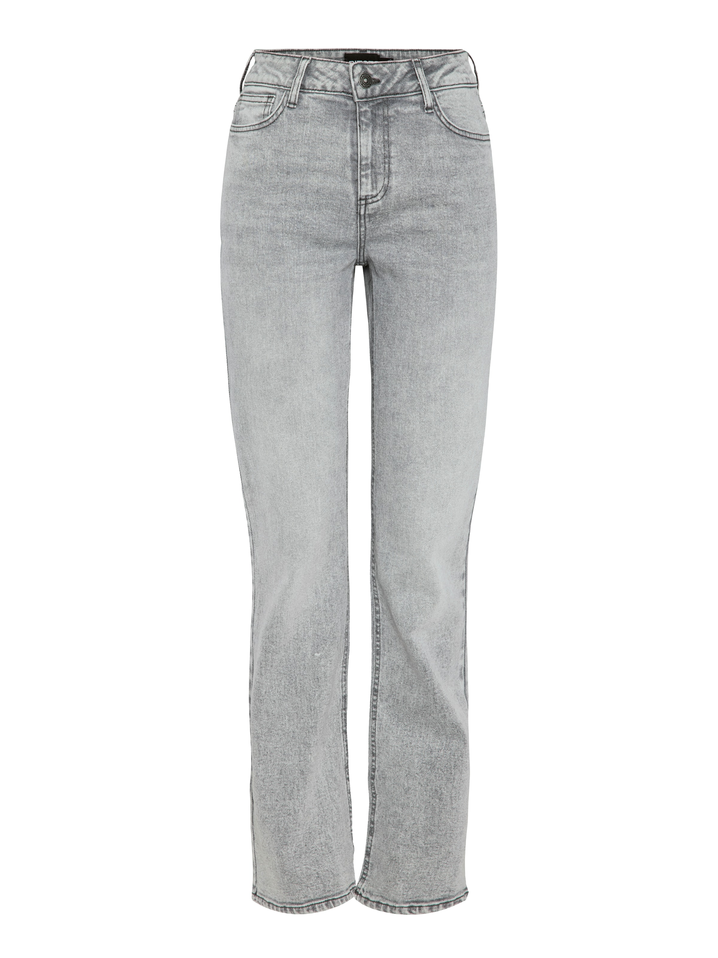 PIECES - regular Vaquero en gris: frente