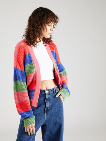 Blutsgeschwister Knit Cardigan 'Highway to my Heart' in Mixed colors: front