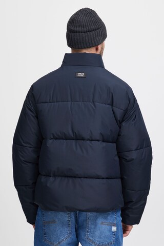 !Solid Winter Jacket 'Leon' in Blue