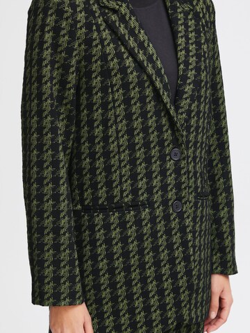 ICHI - Blazer 'Kate' em verde