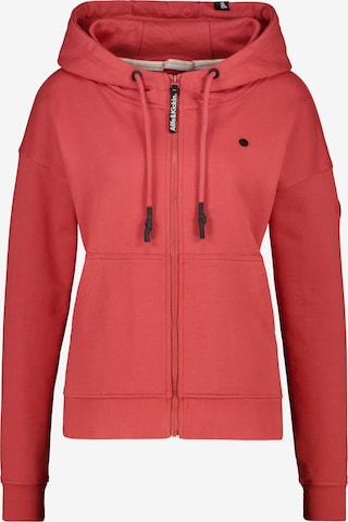 Alife and Kickin Sweat jacket 'TwiggyAK' in Red: front