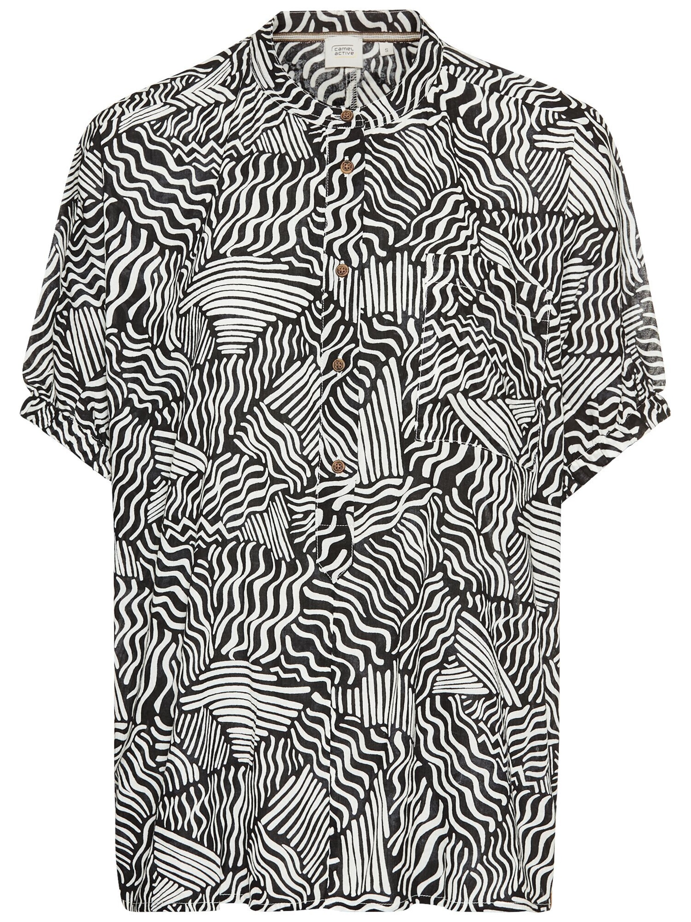 CAMEL ACTIVE Bluse in Schwarz: Vorderseite