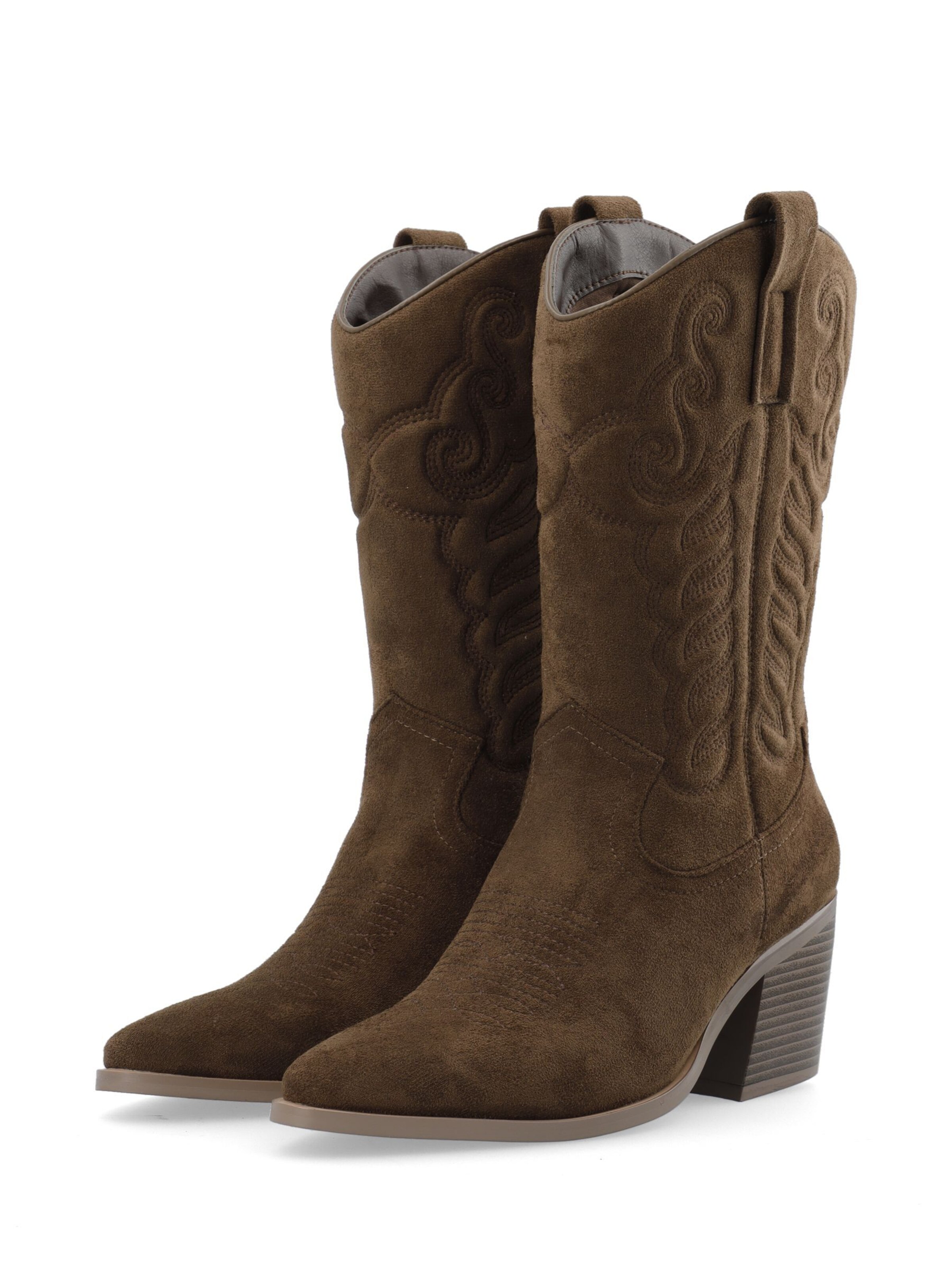 Bianco Cowboy boot 'ORA' in Brown