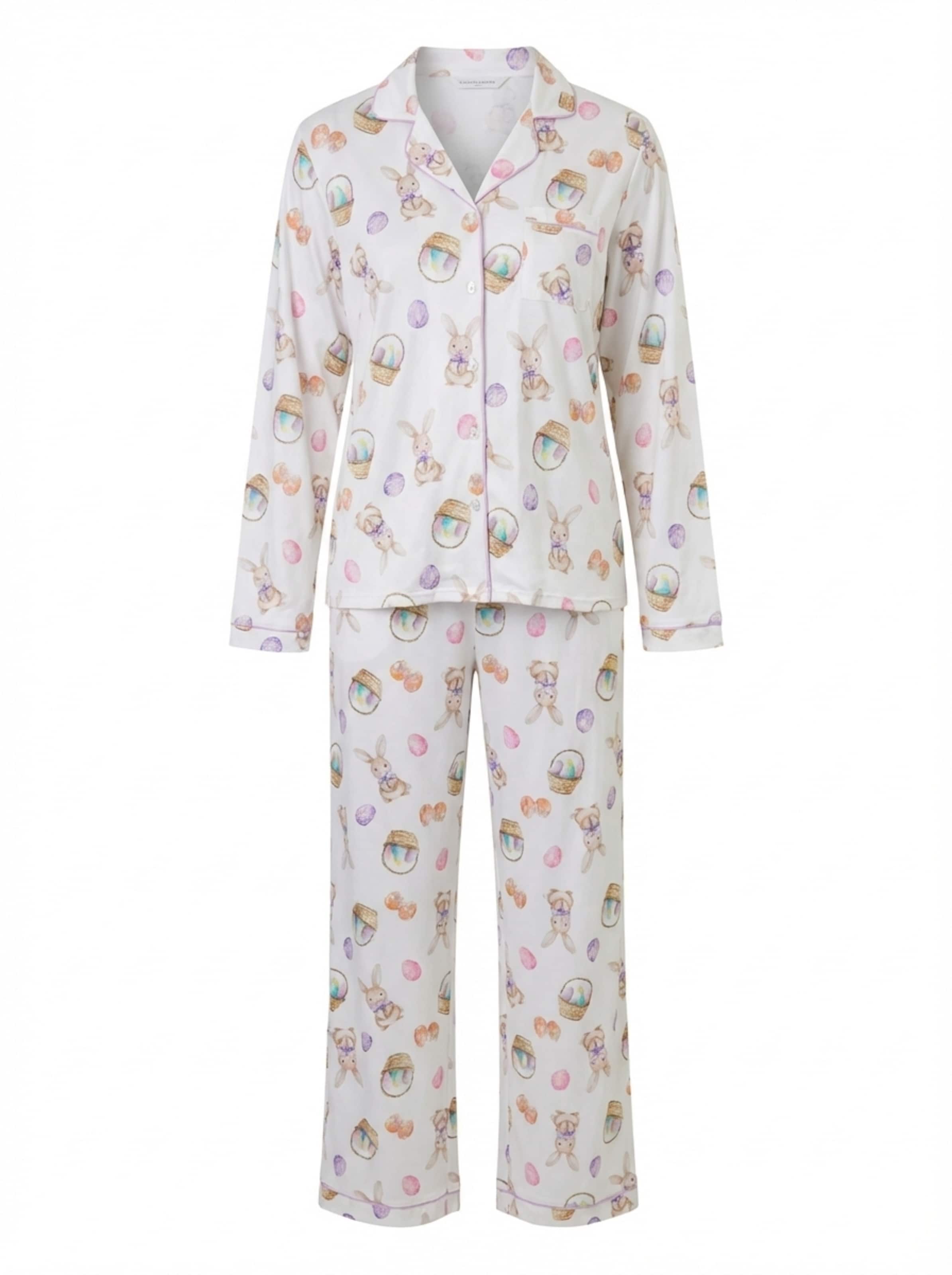 Loungeable Pajama in White: front
