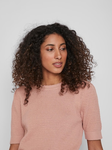 VILA Sweater 'Dalo' in Pink