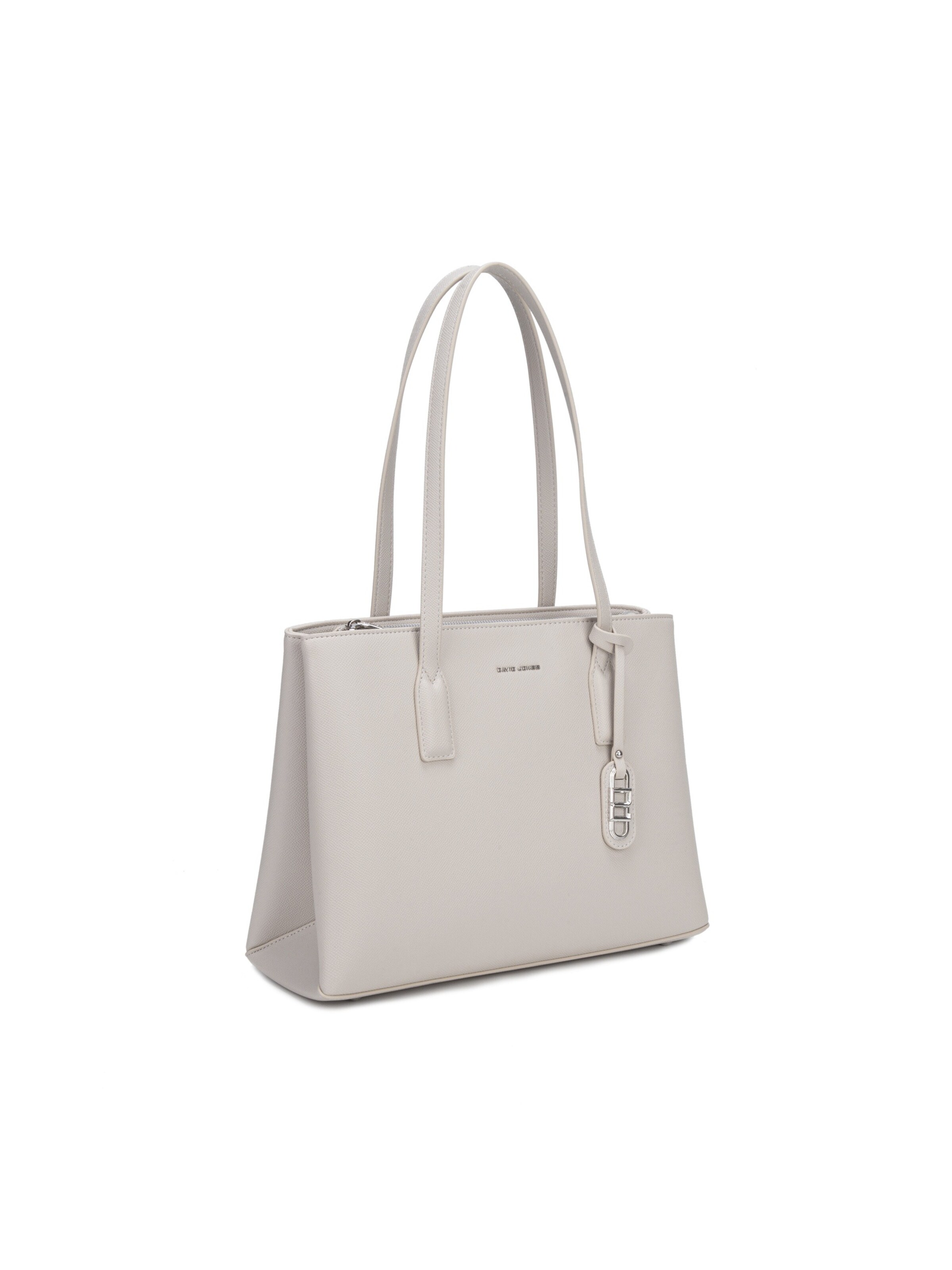 Borsa a spalla 'Borsa a Spalla David Jones Ecopelle Saffiano Doppi Manici' di David Jones in beige
