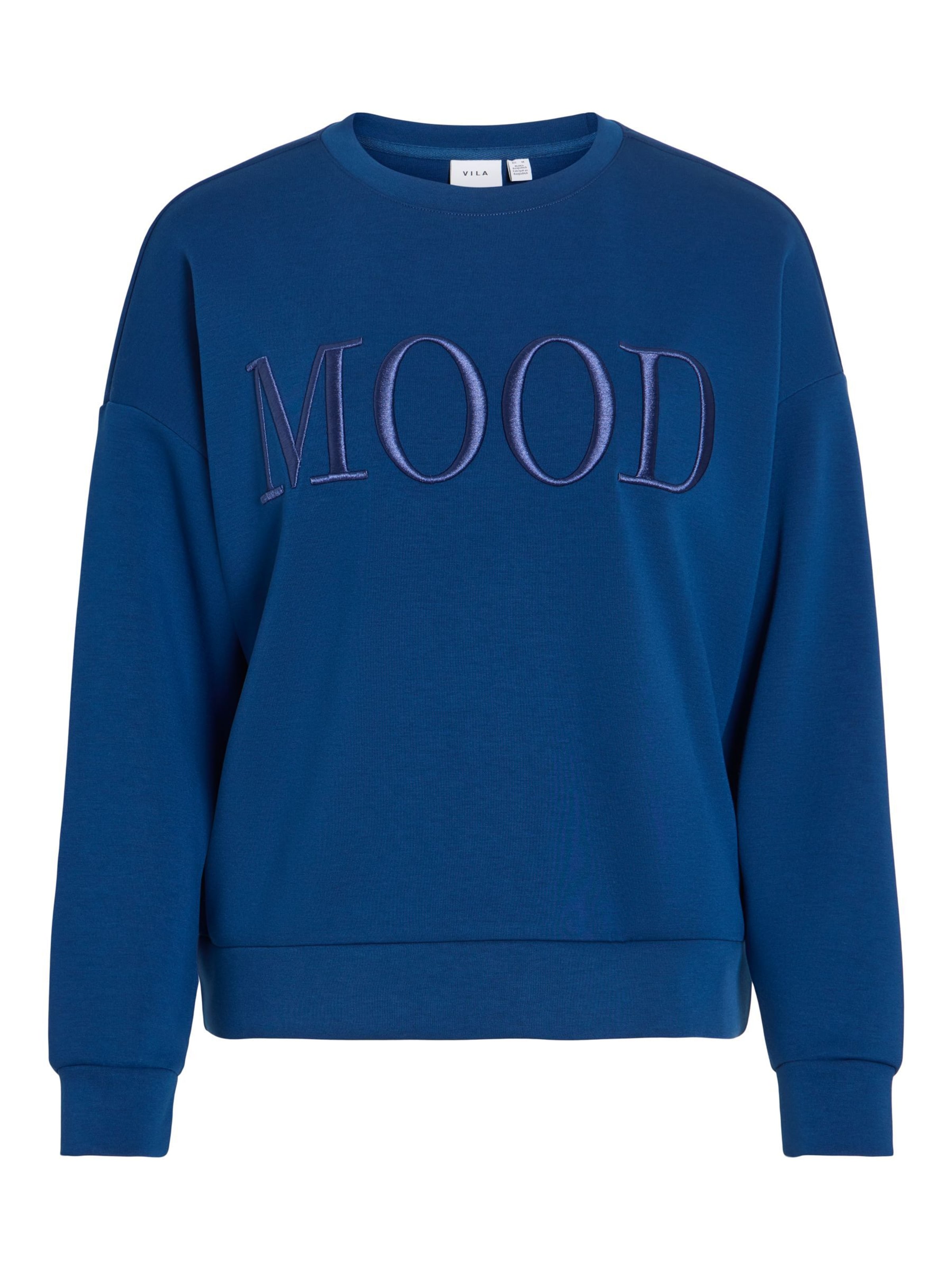 VILA - Sudadera 'VIReflect Mood' en azul: frente