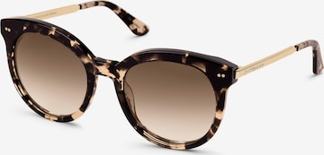 Kapten & Son Sunglasses 'Paris Crystal' in Brown: front