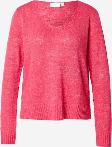 VILA Pullover 'VIPOCA' in Pink: Vorderseite