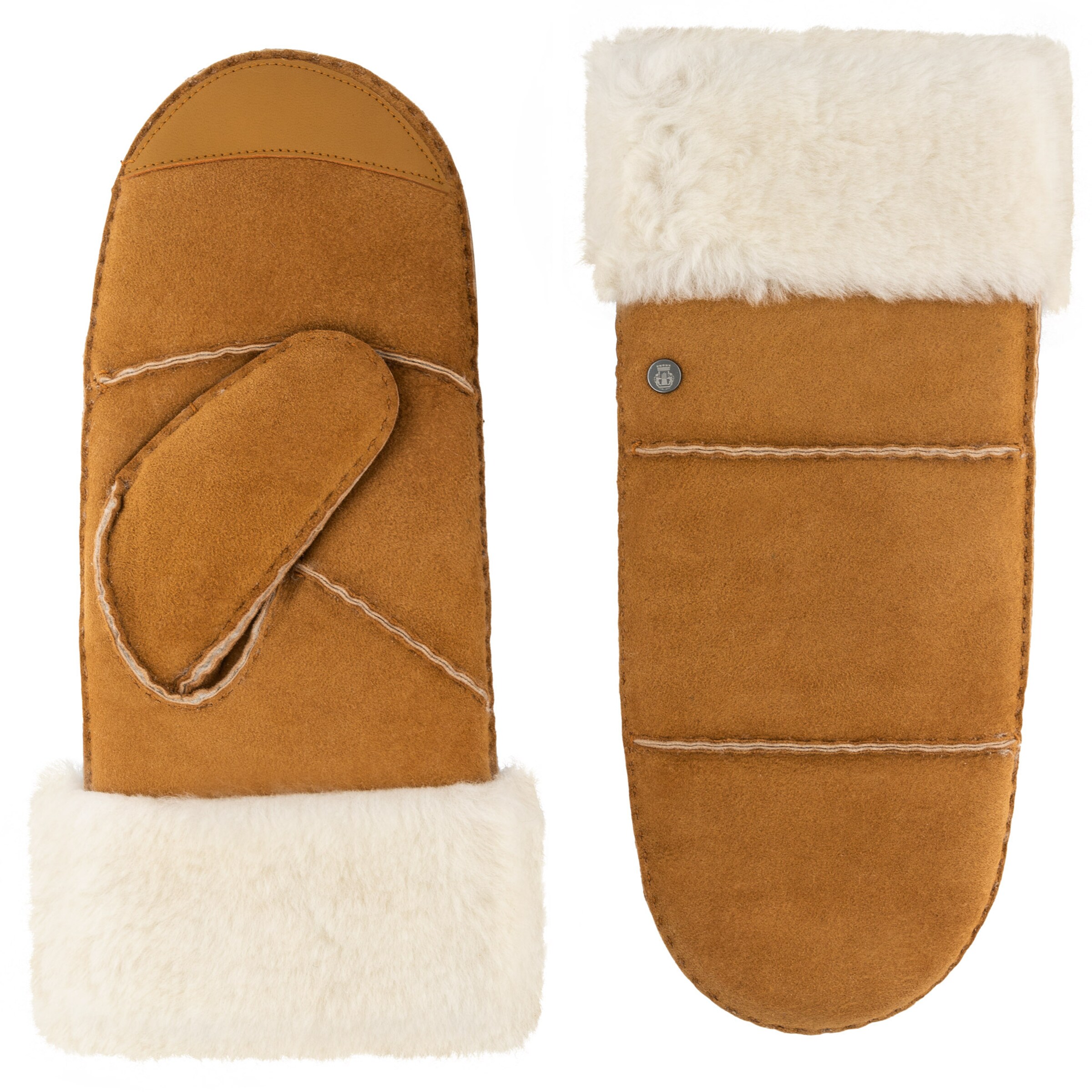 Roeckl Mittens ' IGLOO FÄUSTLING ' in Brown: front