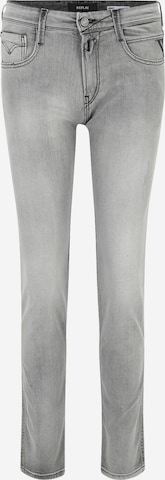 REPLAY Skinny Jeans in Grey: front