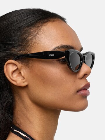 cfab (formerly creamy fabrics) - Gafas de sol 'Noir Cat Sunglasses' en negro