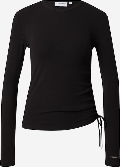 Calvin Klein T-shirt en noir, Vue avec produit