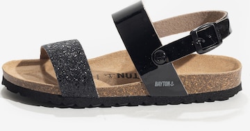 Bayton Sandaalit 'Abyss' värissä musta: etupuoli