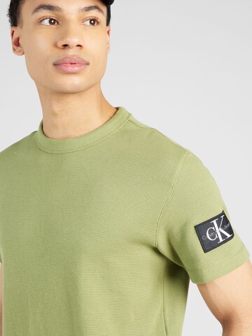 Tricou de la Calvin Klein Jeans pe verde