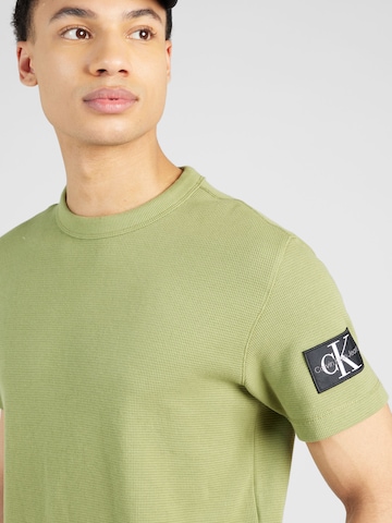 Calvin Klein Jeans - Camiseta en verde