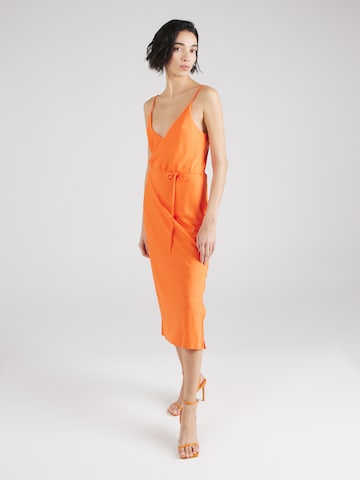 Calvin Klein - Vestido em laranja: frente