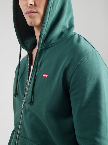 Regular fit Giacca di felpa 'Original' di LEVI'S ® in verde