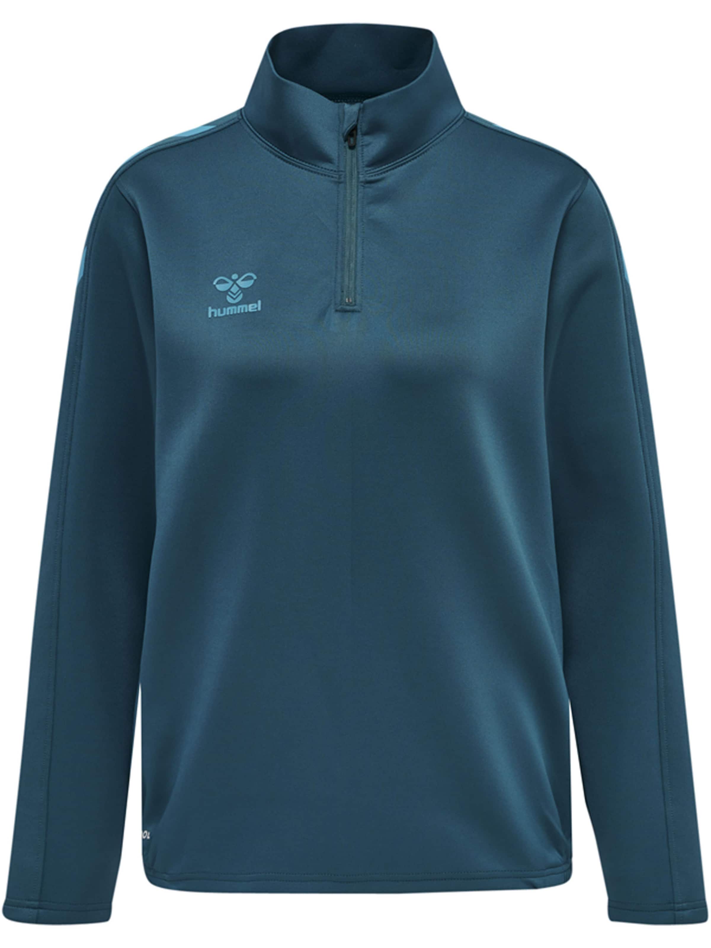 Hummel Sports sweatshirt in Blue: front